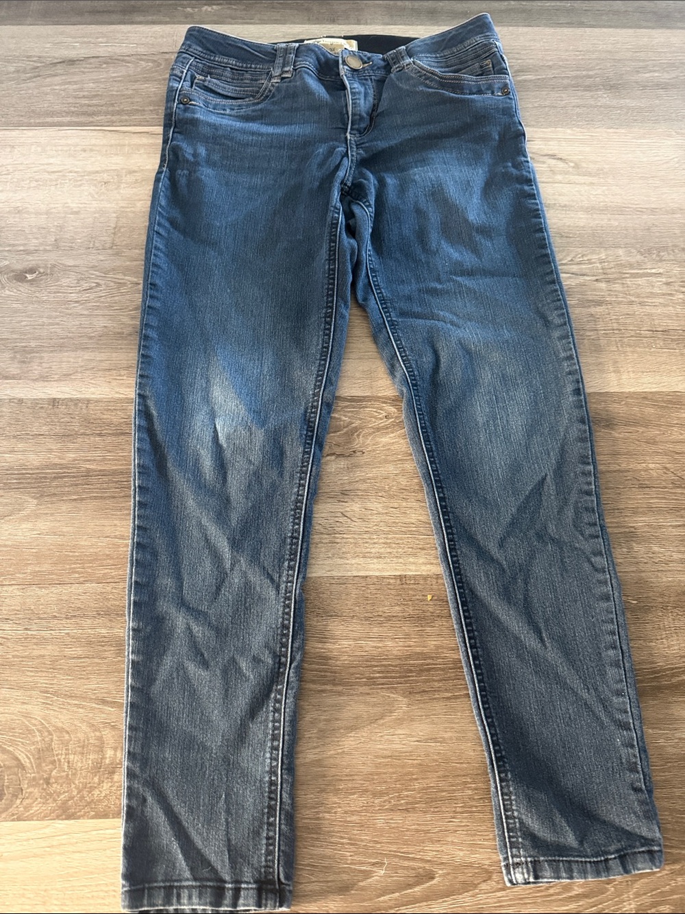 Democracy Women's Skinny Jeans in Dark Blue Wash